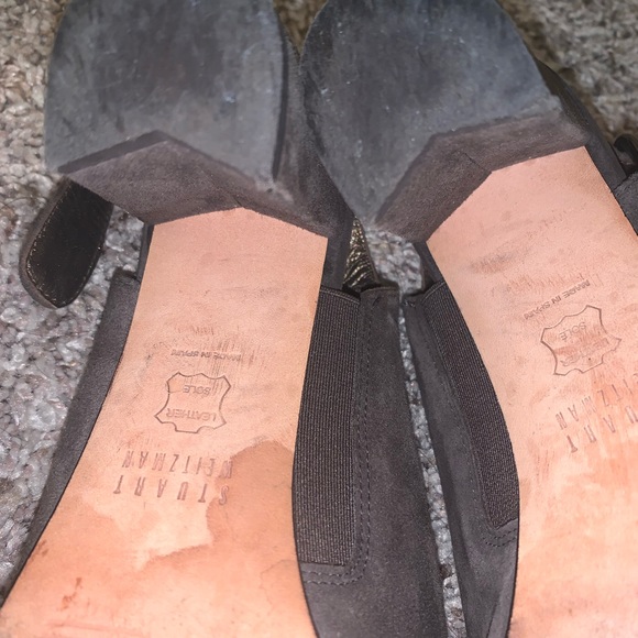 Stuart Weitzman The Commodore Bootie In Londra Suede - Picture 7 of 10